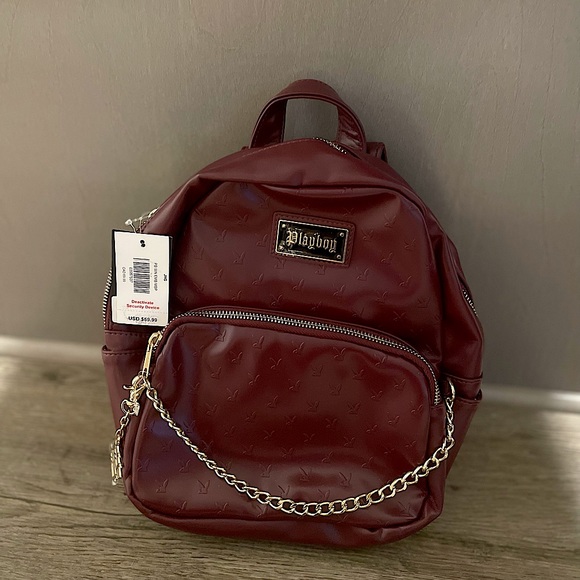 BRAND NEW MINI PLAYBOY BACKPACK - Picture 1 of 4